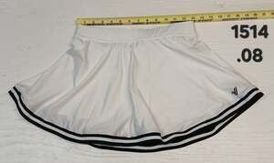 Varsity Spirit (Small) White Pleated Cheer Uniform Skirt